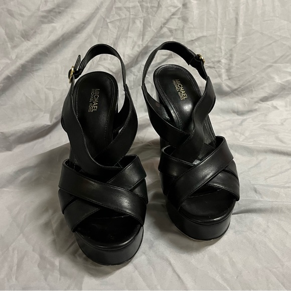 Michael Kors Platform Strappy Sandals - Picture 3 of 5